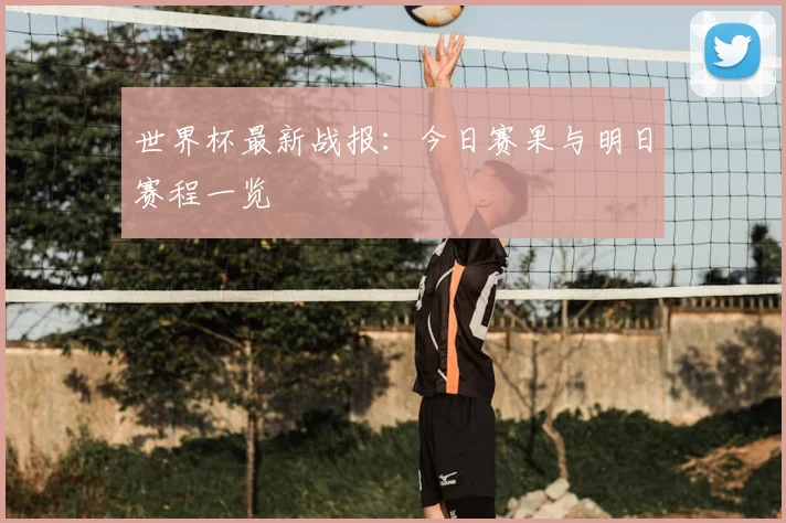 世界杯最新战报：今日赛果与明日赛程一览